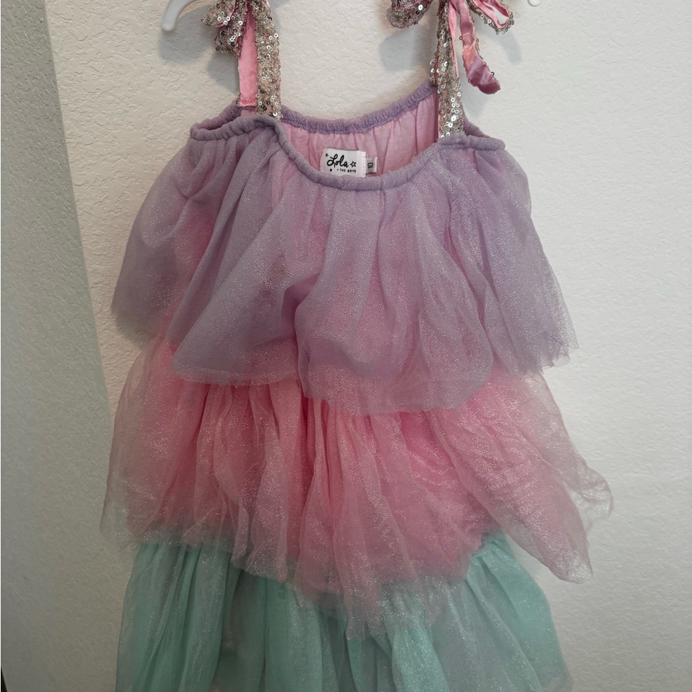 Lola THE BOYS Pink and Lavender Tulle Dress